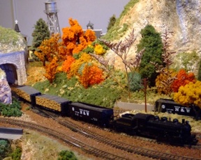 Model railroad ground cover