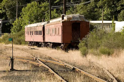 Old Train Cars