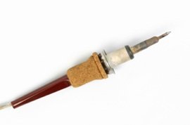 Pencil-type soldering iron